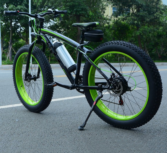 Fork Suspension 4.0 Fat Tire 350 Watt MTB Electric Bikes