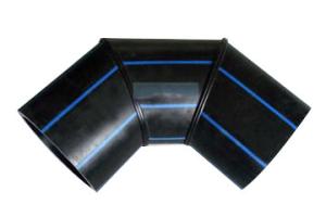 Quality Oil And Natural Gas Welding Butt HDPE 90 Degree Elbow wholesale