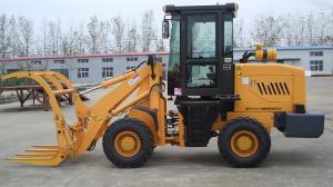 Quality wood grass grab forklift wheel loader china supplier wholesale