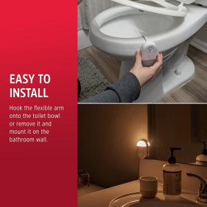 Quality 0.1W 5lm Battery Operated Night Lights 3m Motion Activated Toilet Night Light wholesale