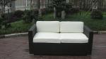 Customized color PE rattan outdoor sofa set wicker furniture
