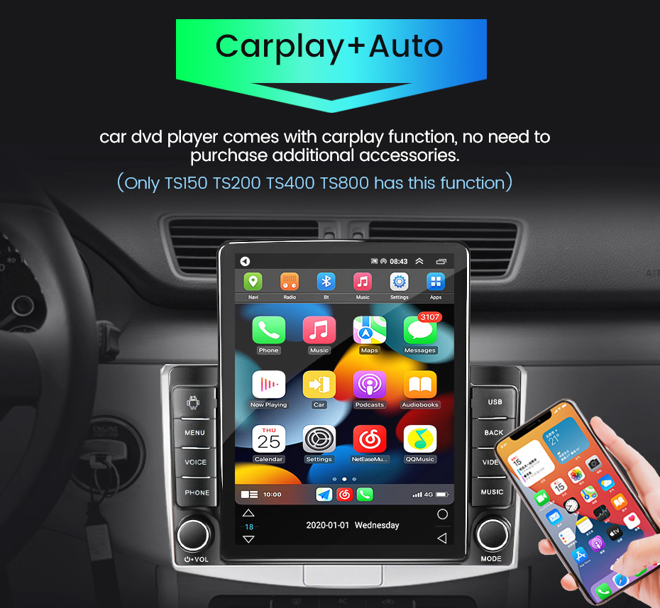 9.7" Tesla Type Car Radio for Hyundai AZERA 2006-2010 GPS Navigation RDS Multimedia Player