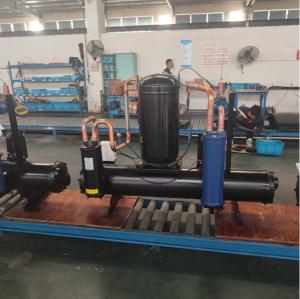 Quality Kaideli Water Cooled Condensing Unit Water Chiller Green wholesale