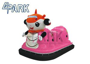 Quality Pink Remote Control Caterpillar Kids Bumper Car For Playground wholesale
