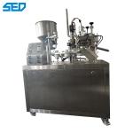 Efficient Semi Automatic Tube Filling And Sealing Machine Plastic Laminated Tube