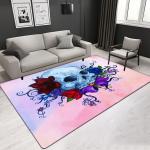 Customized Size Bedroom Living Room Nordiac Style Luxury Rug 3D Printed