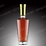 SGS Screw Sealing 750ML Flint Glass Empty Whiskey Bottles