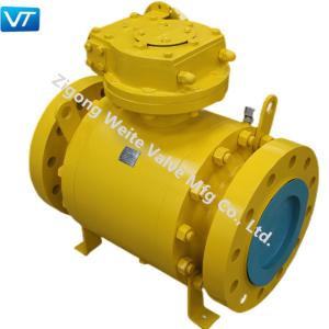 Quality Class 600 Trunnion Mounted Ball Valve WCC Ball Valve Reduced Bore wholesale