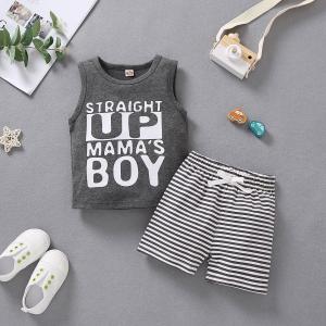 Quality Children's Summer Best-Selling Cotton Breathable Suit Wholesale wholesale