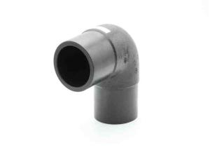 Quality MDPE DN63-DN450 SDR11 SDR17 SDR17.6 PE Spigot 90 Degree Elbow Pipe wholesale