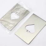 Sublimation Blank Bottle Opener Stainless Steel Beer Bottle Opener Anti