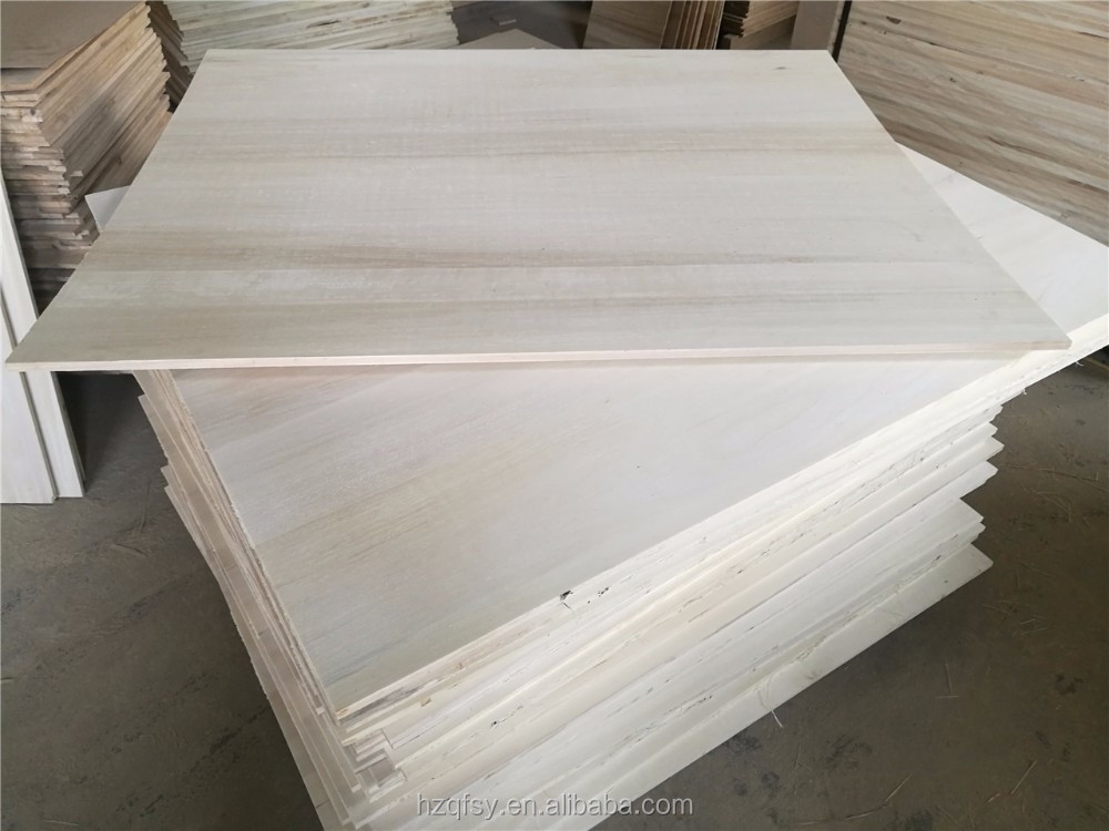 Contemporary Design Style AA Grade Paulownia Wood Board with Competitive from Qingfa