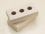 White brick for wall construction