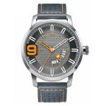 48mm Dial Male Quartz Watch Luminou Rotating Calendar Leather Business ROHS