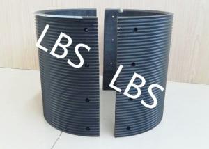 Quality Fully Machined Bolted Connection Wire Rope Sheaves Black Polymer Material wholesale