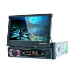 7inch Retractable Screen Car Stereo Dash Car Bt Radio Mp5 Player Aux Tf Fm