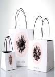 Eco Kraft 20.5*14*27.5cm Printed Paper Shopping Bags