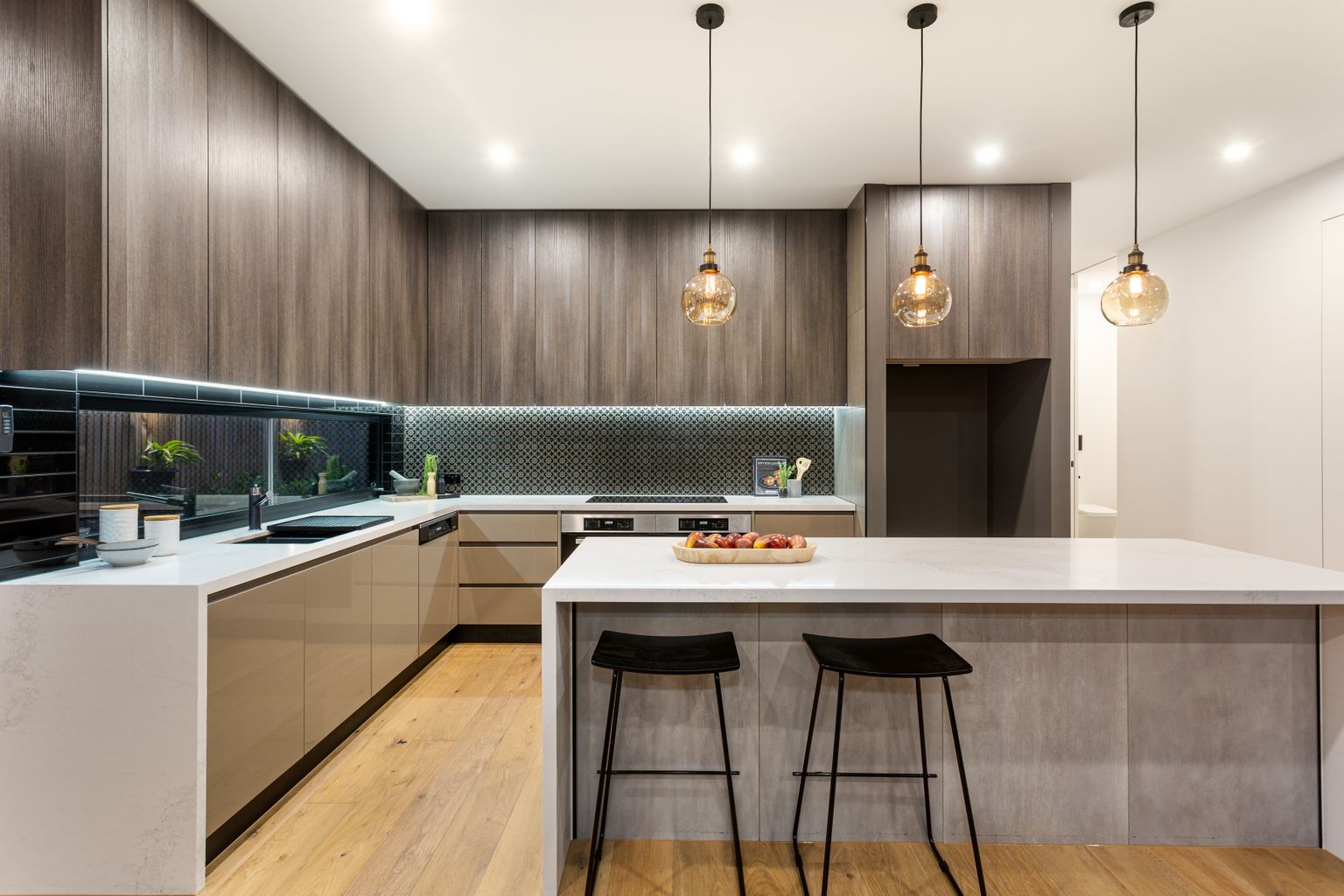 Kitchen Units Melamine Board Carcase Material Complete Prefab Fitted Modern Designs