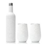 Leakproof 750ml Stainless Steel Wine Bottle Set With Gift Box