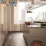 Modern Design Kitchen Cabinets with and Ready To Assemble Solid Wood Door