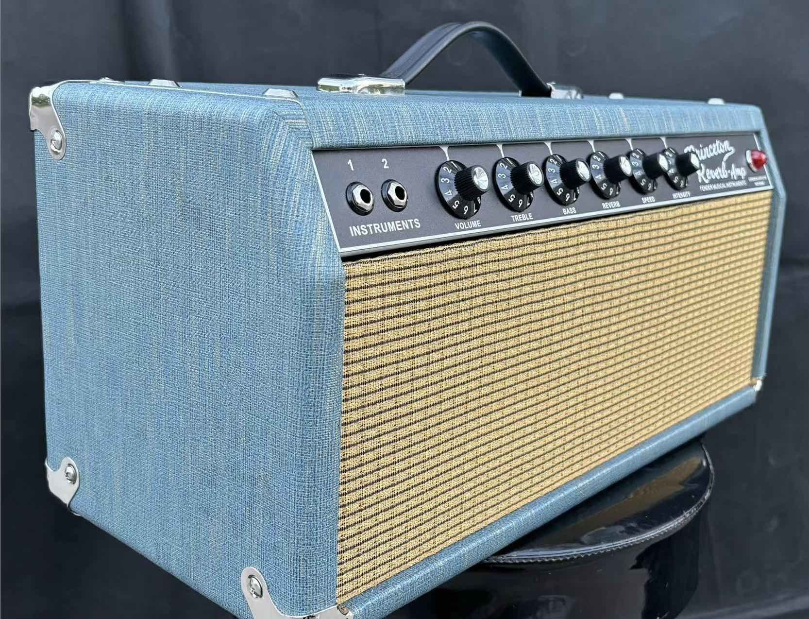 Custom Handwired '64 Custom Princeton Reverb Valve 1x10 Electric Guitar Amplifier Head & Combo