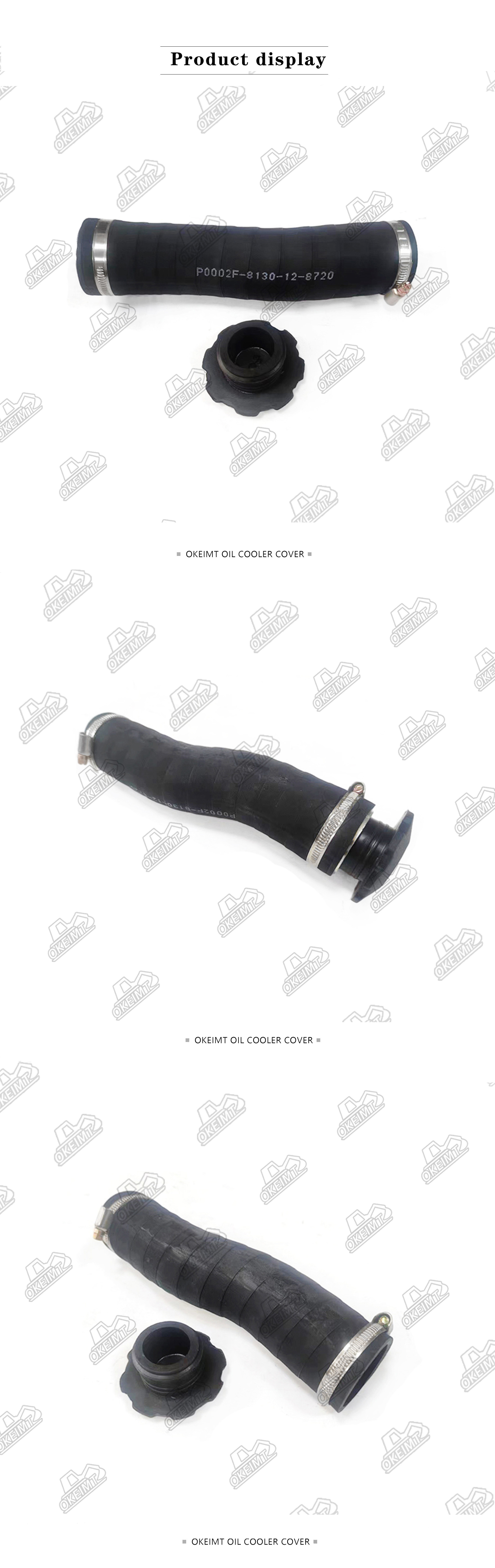 Cummins 6D102-7 Excavator Oil Cap For Hyundai 225 Komatsu PC200-7 Oil Pipe Accessories