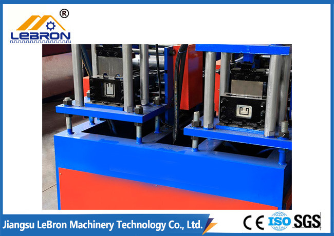 Smooth Steel Profile Roll Forming Machine Stable 3kW Hydraulic Station Power