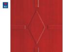 Interior Fireproof Solid Wood Door Single carved Fire Rated Wood Door Fire Door