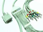 Hellige One Piece EKG Machine Cable Banana 4.0 10kΩ Resistance Lifescope Series