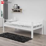 Simple Apartment Bedroom, Single Bed, Thick New Technology Pipe, Student