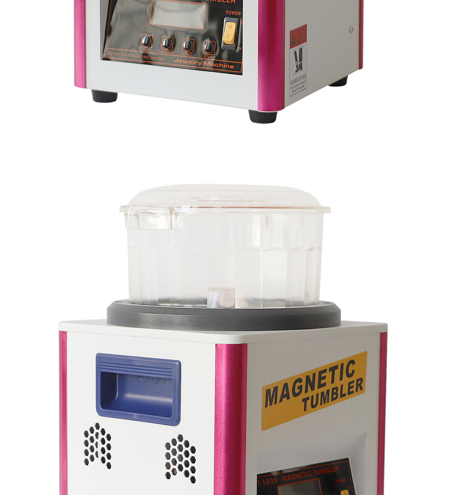 Jewelry Tools Equipment Electric Polishing Machine Magnetic Tumbler KT-185S