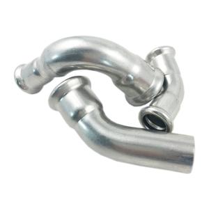 China DIN 2615 SS304 Push Fit Compression 45 Degree Elbow on sale