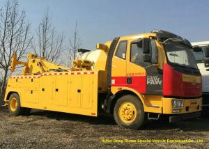 Quality Heavy Duty 12 Ton Wrecker Tow Truck For Car Recovery In City Road , Suburb Way wholesale
