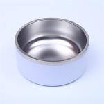 Feeding 64oz Dog Travel Water Bowl Sus304 Rubber Dog Bowl