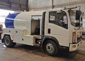Quality Sinotruk HOWO 4x2 116hp RHD 5000L LPG Gas Tanker Truck wholesale