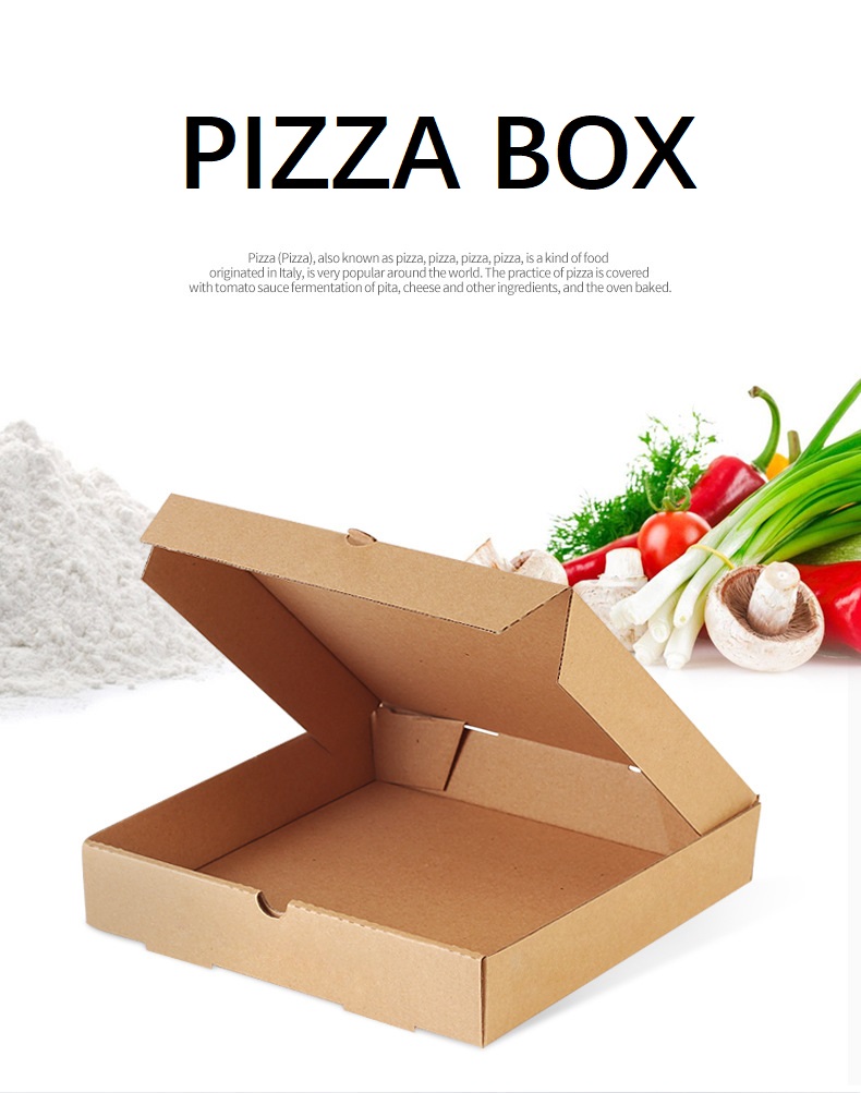 Personalised Dough Pizza Boxes Takeaway Small Pink 3 6 7 8 9 10 11 12 Inch Corrugated Paper