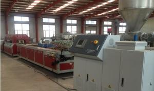 Display Board Wood Plastic Composite Extrusion Line , Full Automatic