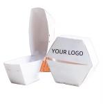 Customized Logo Burger Box Biodegradable Fast Food Takeout Food Box