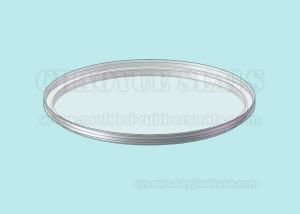 Quality Transparent Silicone Rubber End Caps High Tear Resistance For Automotives wholesale