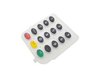 Quality Water Chemical Resistant Custom Silicone Rubber Keypad For Outdoor And Industrial Applications wholesale
