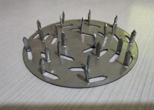 Quality 4&quot; Diameter Round Truss Nail Plates 1.0mm Thickness wholesale