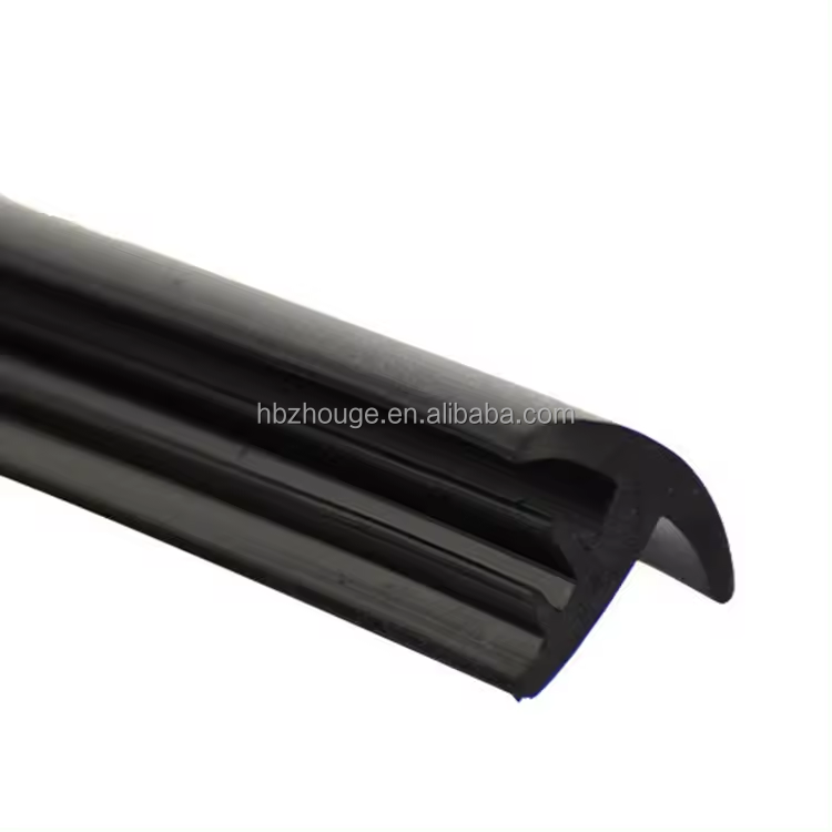 Customized Inner and Outer Diameter Silicone Rubber Profile for Car Window Glass Extrusion
