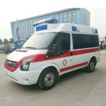 Ambulance Vehicle Car Ford 4*2 Ambulance Car Emergency Ambulance Car With A