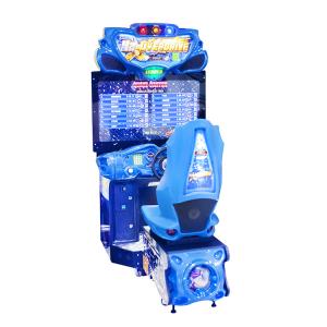 Quality top selling electronic 3d steering wheel racing car game machine car racing game machine wholesale