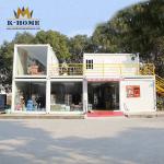 Portable Shop Building 20ft Container Cafe
