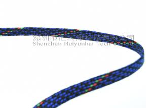 Quality Colorful Cotton Braided Sleeving For Audio Power Cable Bundle Of Wires Harness wholesale