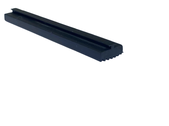 White EPDM Rubber Door or Window Soundproof Door Bottom Sealing Strip in Custom Shapes