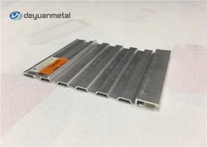 Quality GB Standard Mill Finish Aluminium Extruded Profiles Length 5.98m Sandblasting wholesale