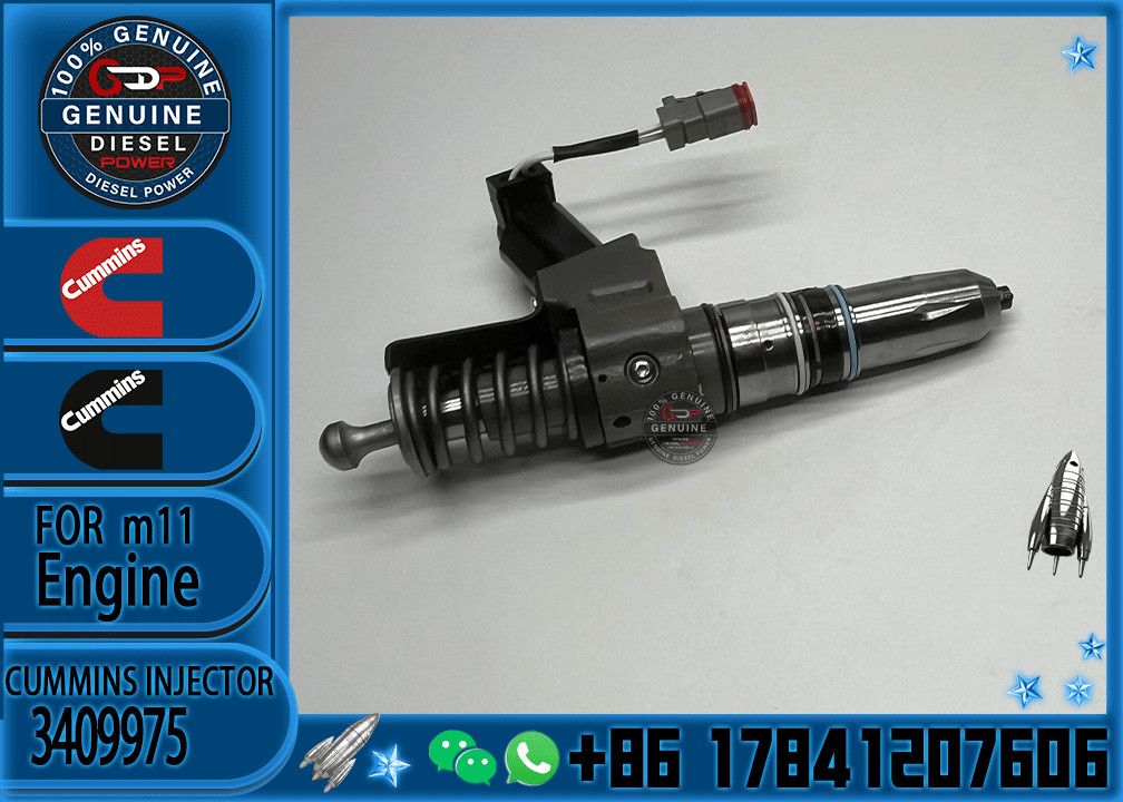 Auto Parts Common Rail Diesel Fuel Injector 3411760 3081315F 3409975 For Cummins QSN14 N14