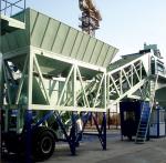 XDEM Mobile Concrete Mixing Station YHZS75 Batching Plant 86KW